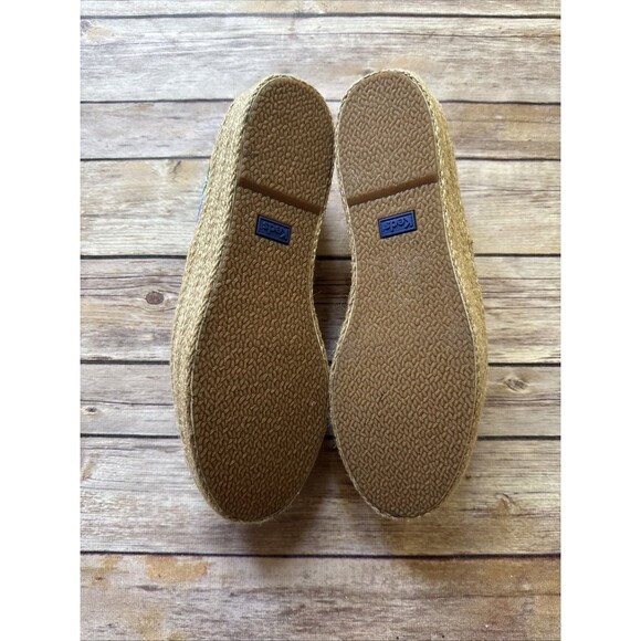 Keds X Rifle Paper Co The Platfo Slip On Sneakers 8.5 Jute Floral Sicily WF67299 - Picture 5 of 8